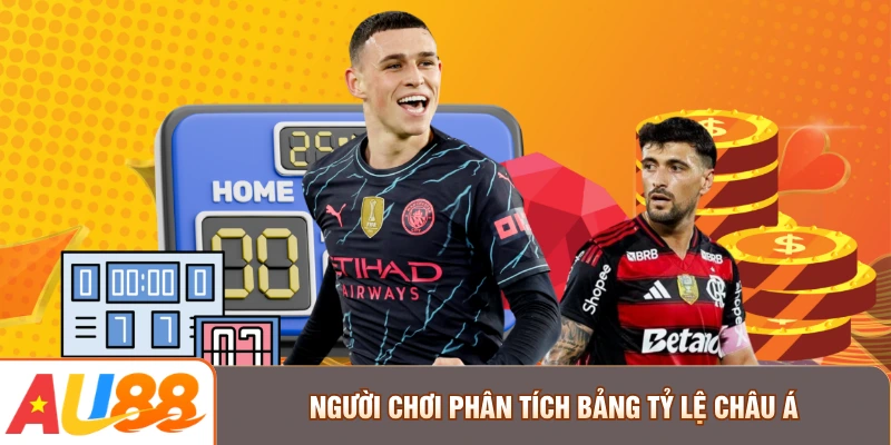 Người chơi phân tích bảng tỷ lệ châu Á
